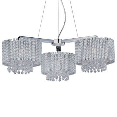 Spiral 3-Light Chandelier by ET2 Lighting - Starlight Lighting USA and Canada